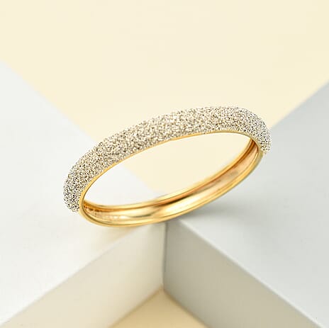Maestro Collection - 9K Yellow Gold Sand Blast textured Ring