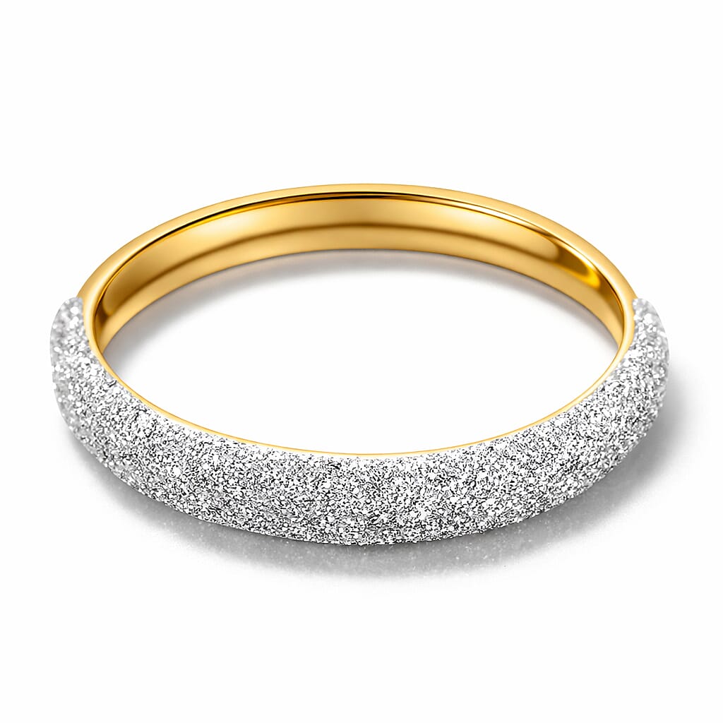 Maestro Collection - 9K Yellow Gold Sand Blast textured Ring