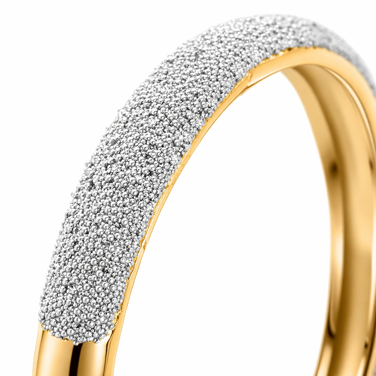 Maestro Collection - 9K Yellow Gold Sand Blast textured Ring