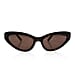 RALPH LAUREN Womens Cat Eye Sunglasses - Black