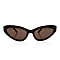 RALPH LAUREN Womens Cat Eye Sunglasses - Black