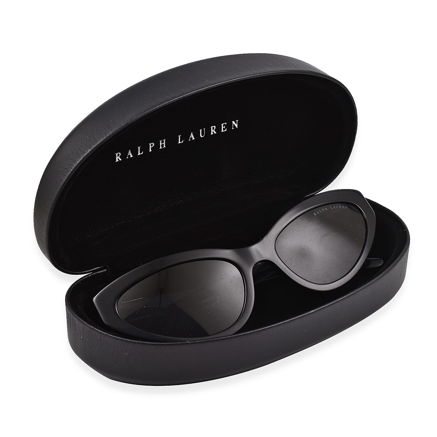 RALPH LAUREN Womens Cat Eye Sunglasses - Black