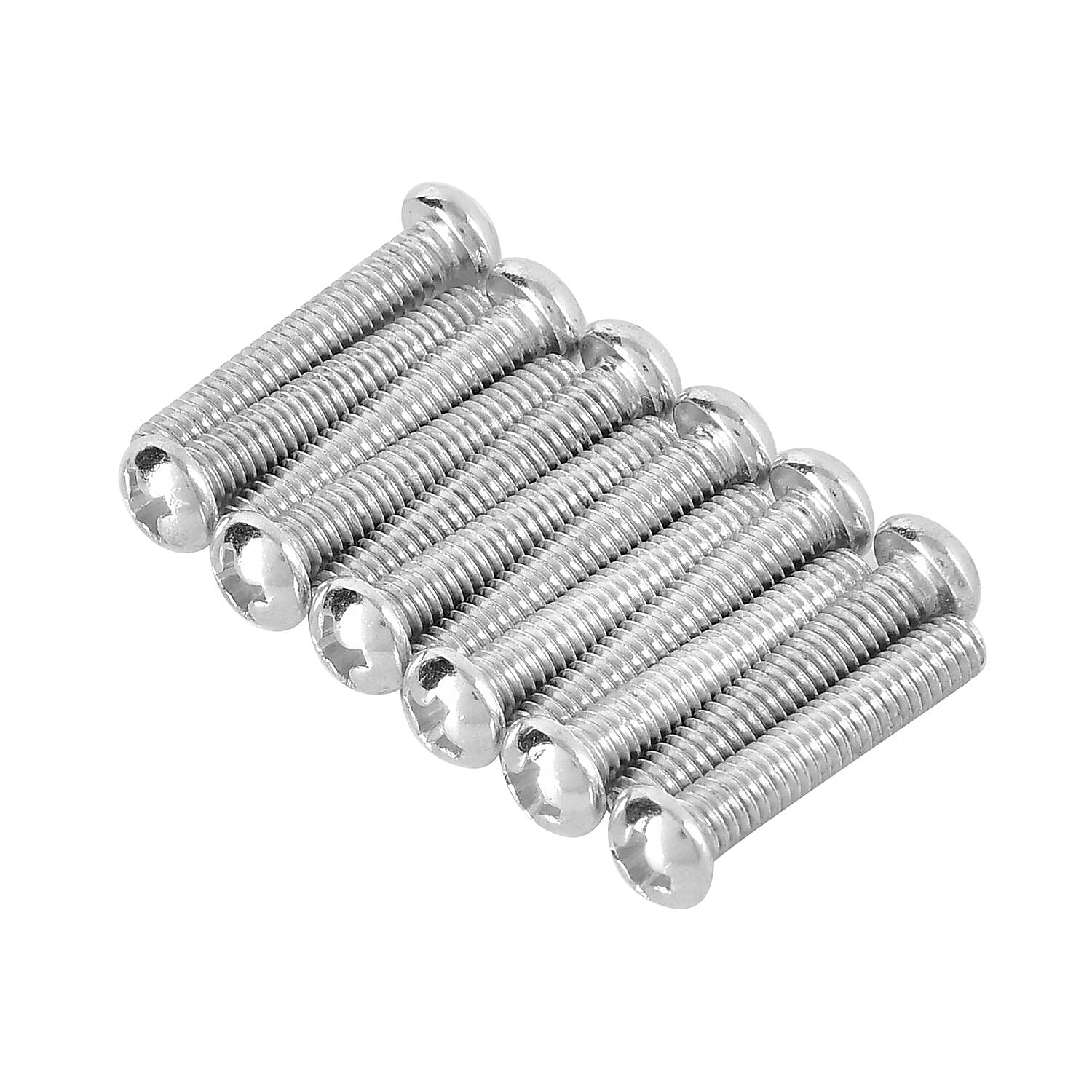 Set of 12 Pcs Round Crystal Knobs with 36 Pcs Different Gauge Screws - Gold