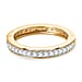 Natural Zircon Ring in 18K Rose Gold Vermeil Sterling Silver
