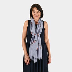 Polyester Scarf (Size 1x1 cm) - Peach