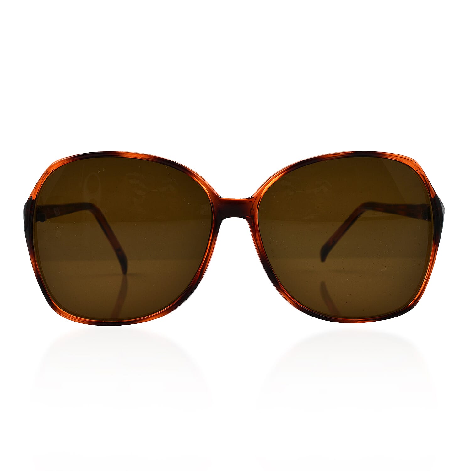 SCHILLACI Tortoise Eyewear Sunglasses - Gun Red
