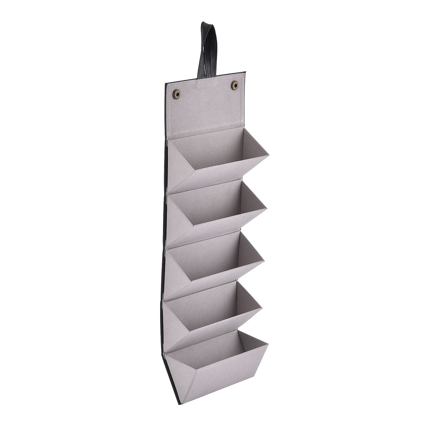 Sunglass Pattern Velvet Travel Organizer with 5 Sunglass Slots  - Black - Yellow