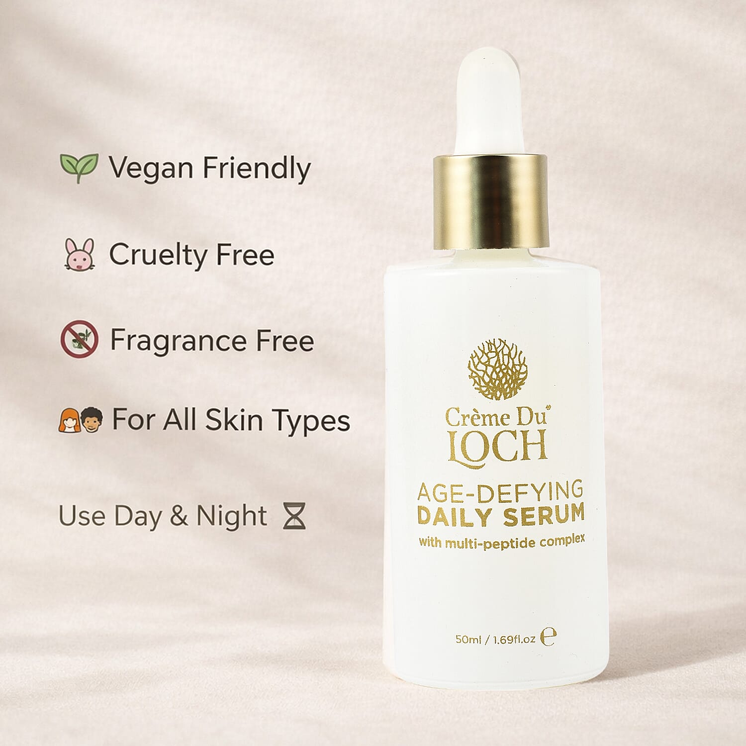 Creme Du Loch- Age Defying Daily Serum - 50ml