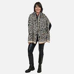 Closeout Deal - Printed Winter Shawl