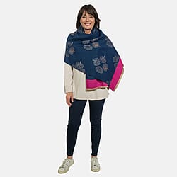 Closeout Deal - Printed Winter Shawl