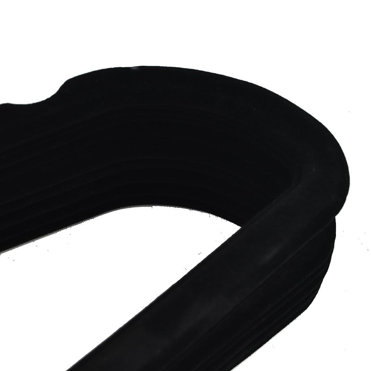 Value Buy - Set of 20 Non-Slip Hangers - Black