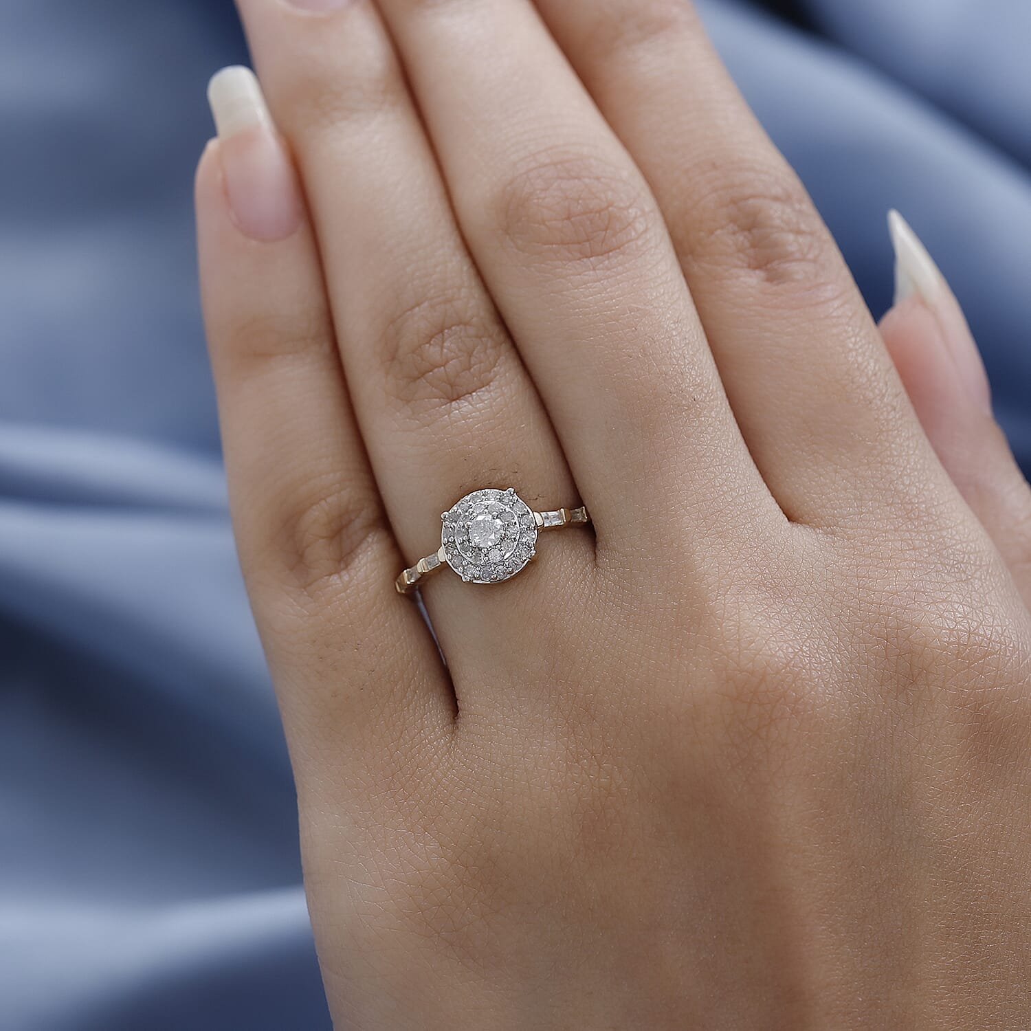 NY Closeout 14K Yellow Gold Diamond (G-H) Ring 0.50 Ct. NY Closeout 14K Yellow Gold Diamond (G-H) Ring 0.50 Ct.