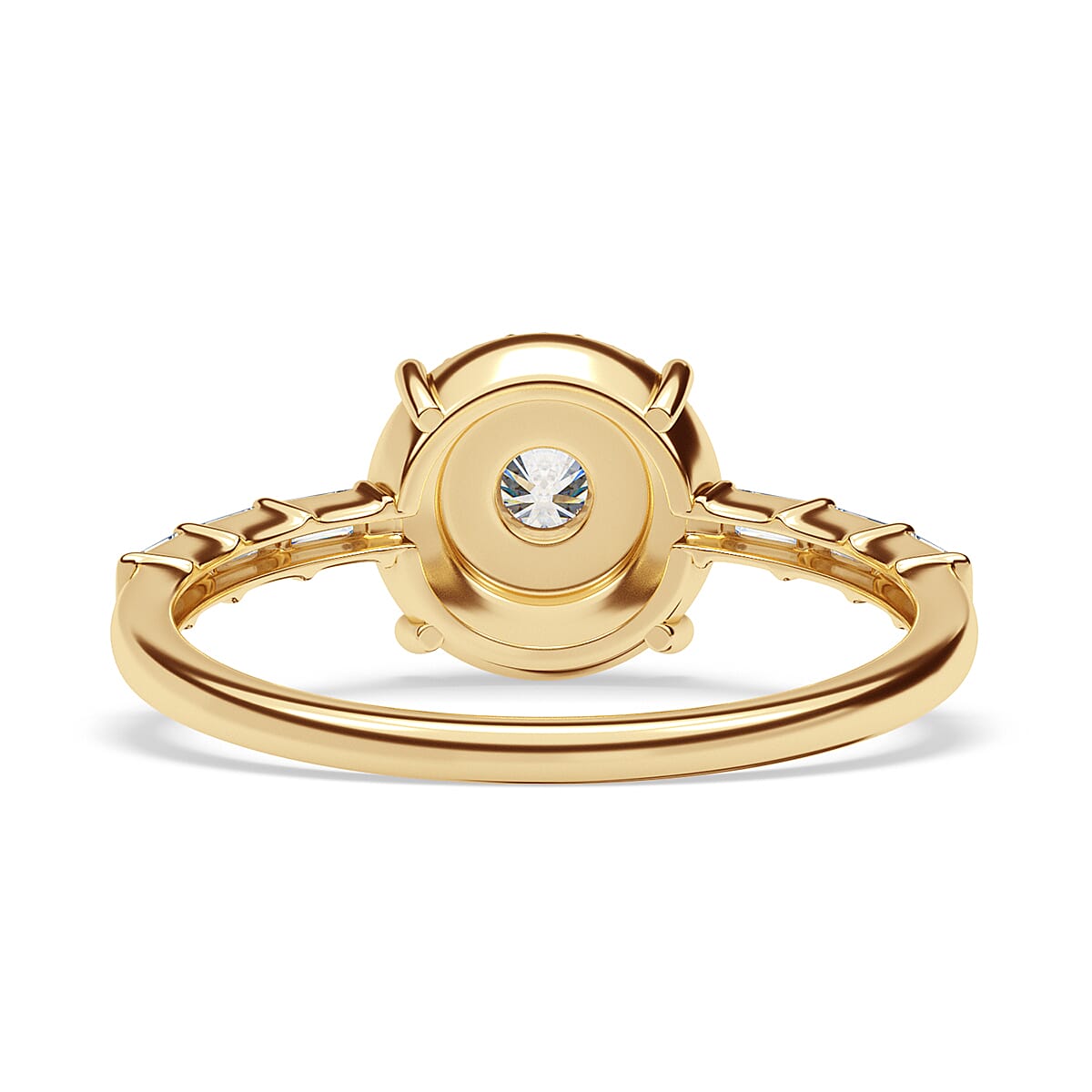 NY Closeout 14K Yellow Gold Diamond (G-H) Ring 0.50 Ct.