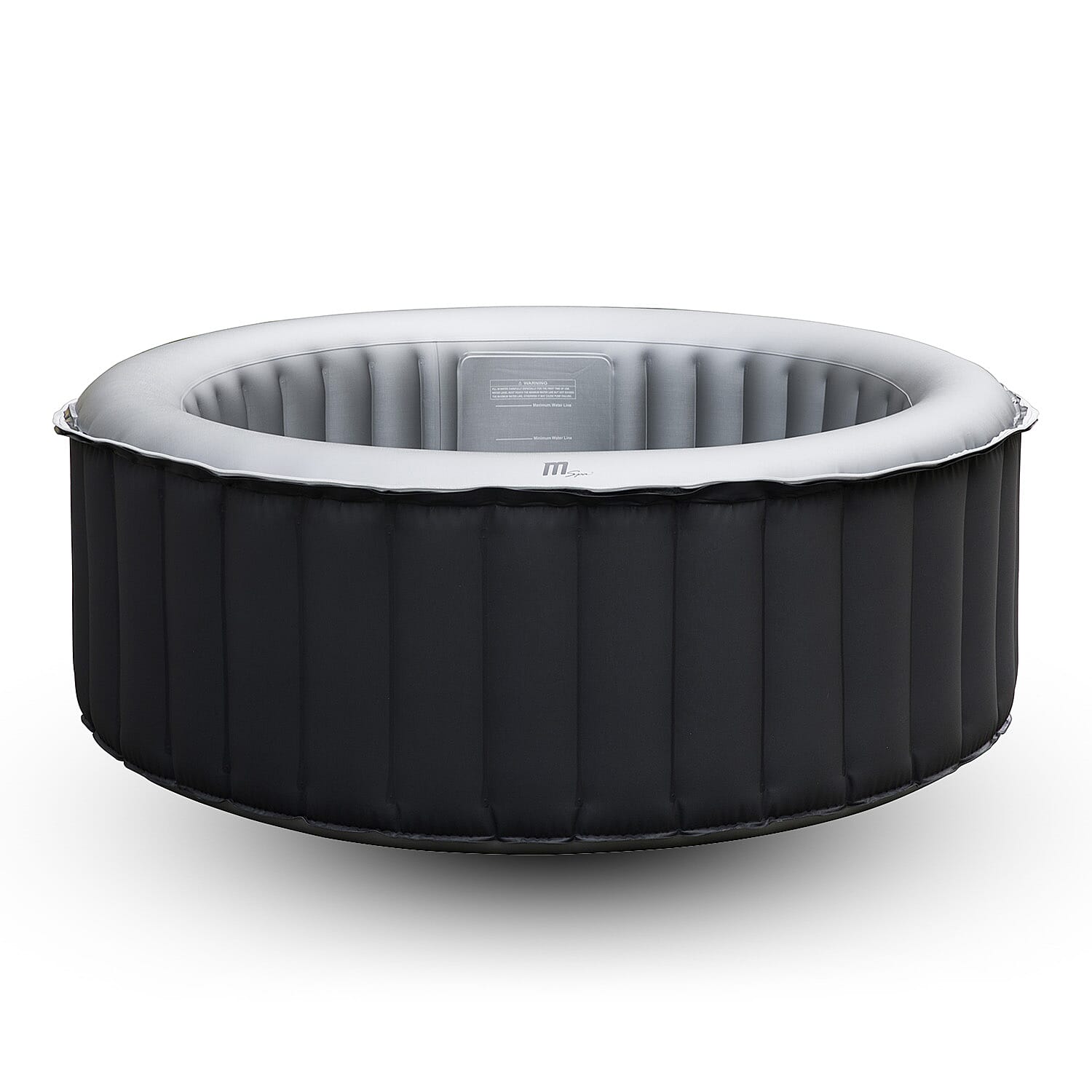 MSpa Energy Efficiant Inflatable Hot Tub 4 Person Round Spa with 118 Air Jets & Smart Filtration System