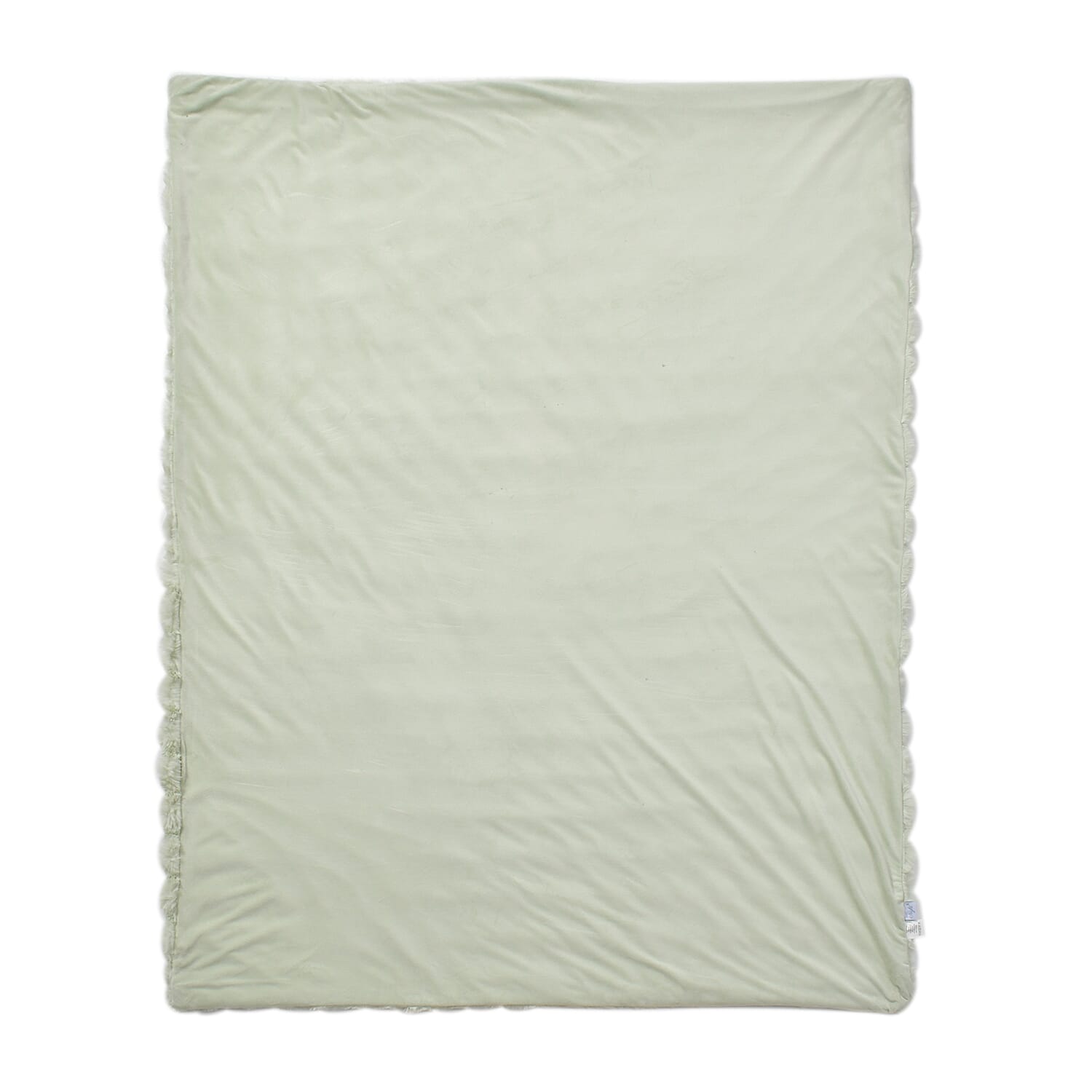 Deluxe Range- Super Soft Faux Fur Double Layer Blanket (Size 200x150) - Mint