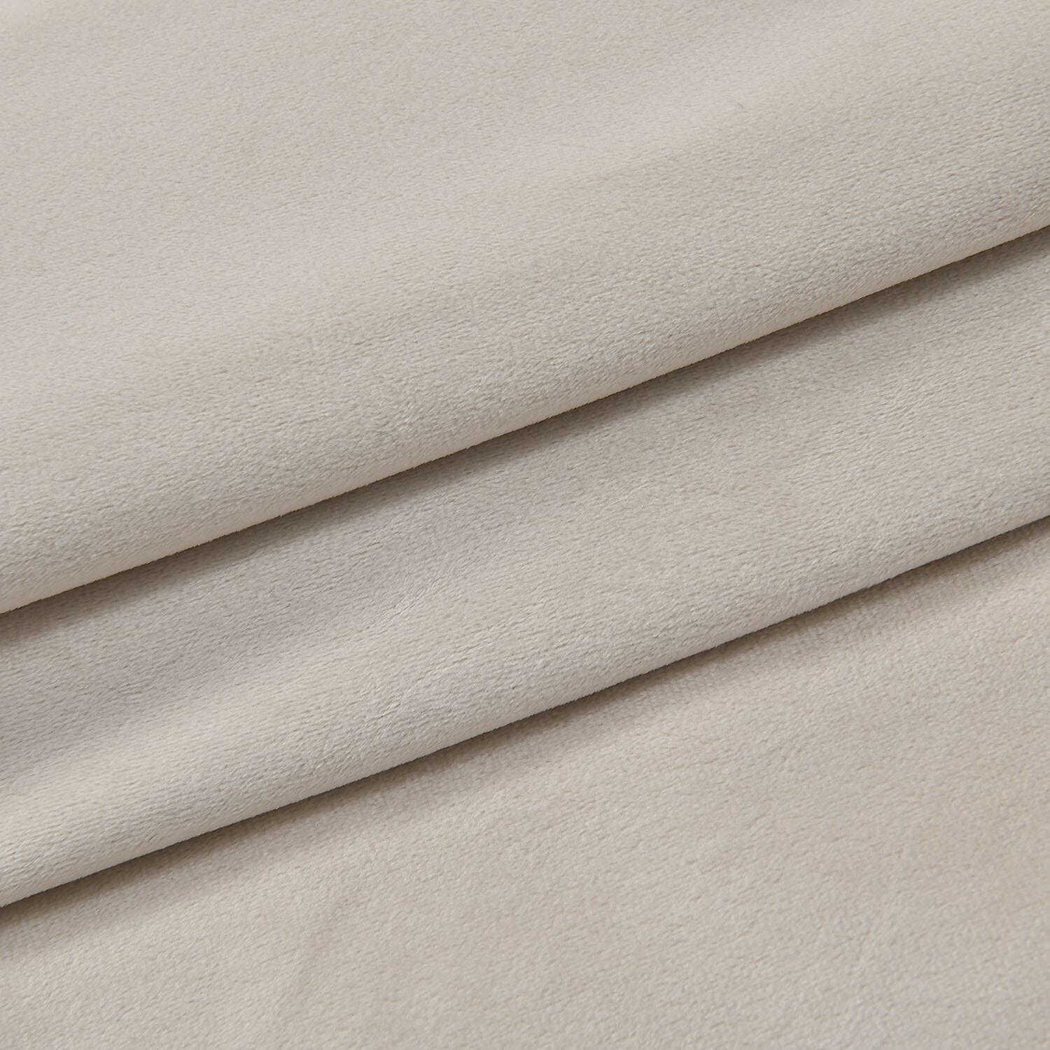 Deluxe Range- Super Soft Faux Fur Double Layer Blanket (Size 200x150) - Natural