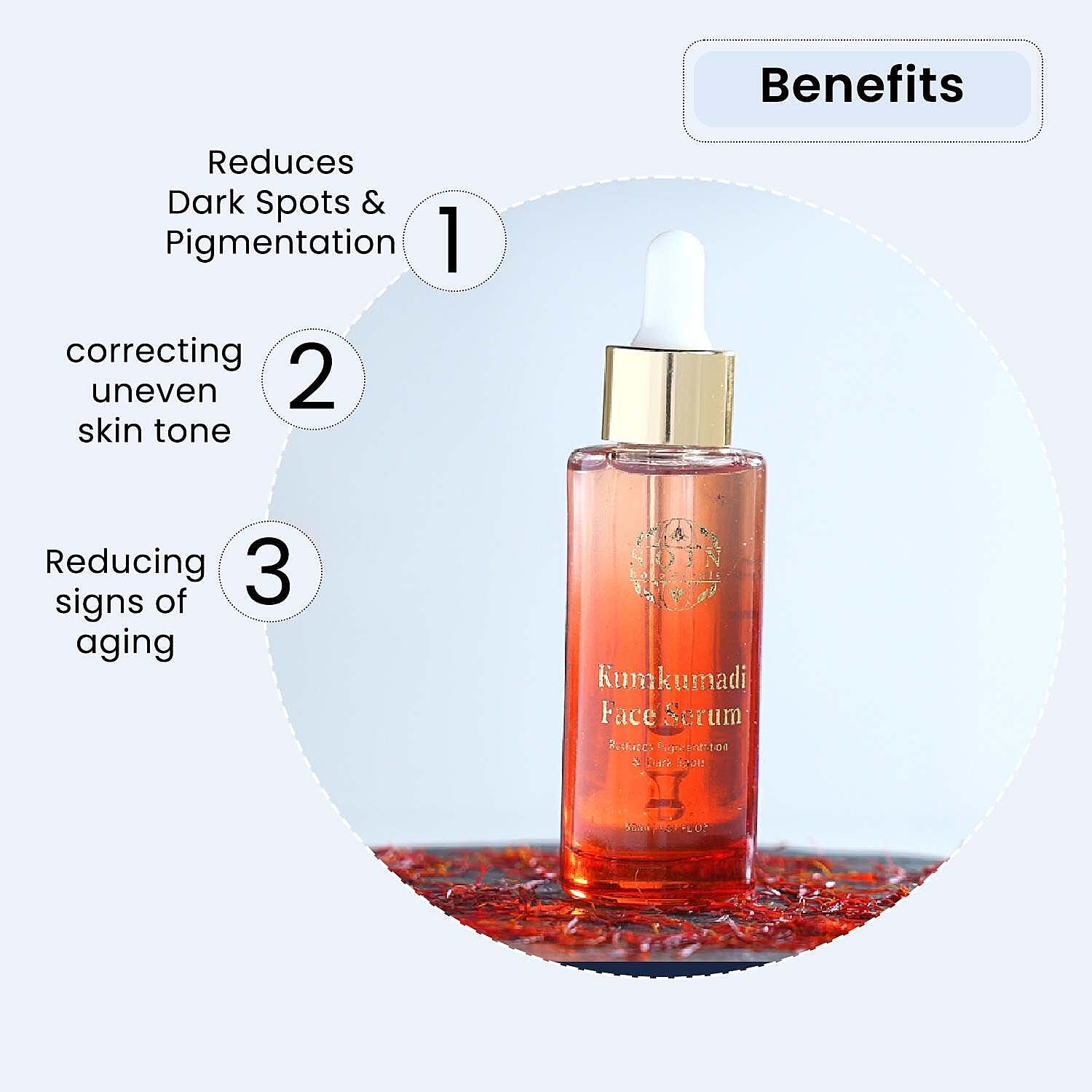 LOWEST EVER PRICE - Kumkumadi Eye and Facial Serum- 50 ml LOWEST EVER PRICE - Kumkumadi Eye and Facial Serum- 50 ml