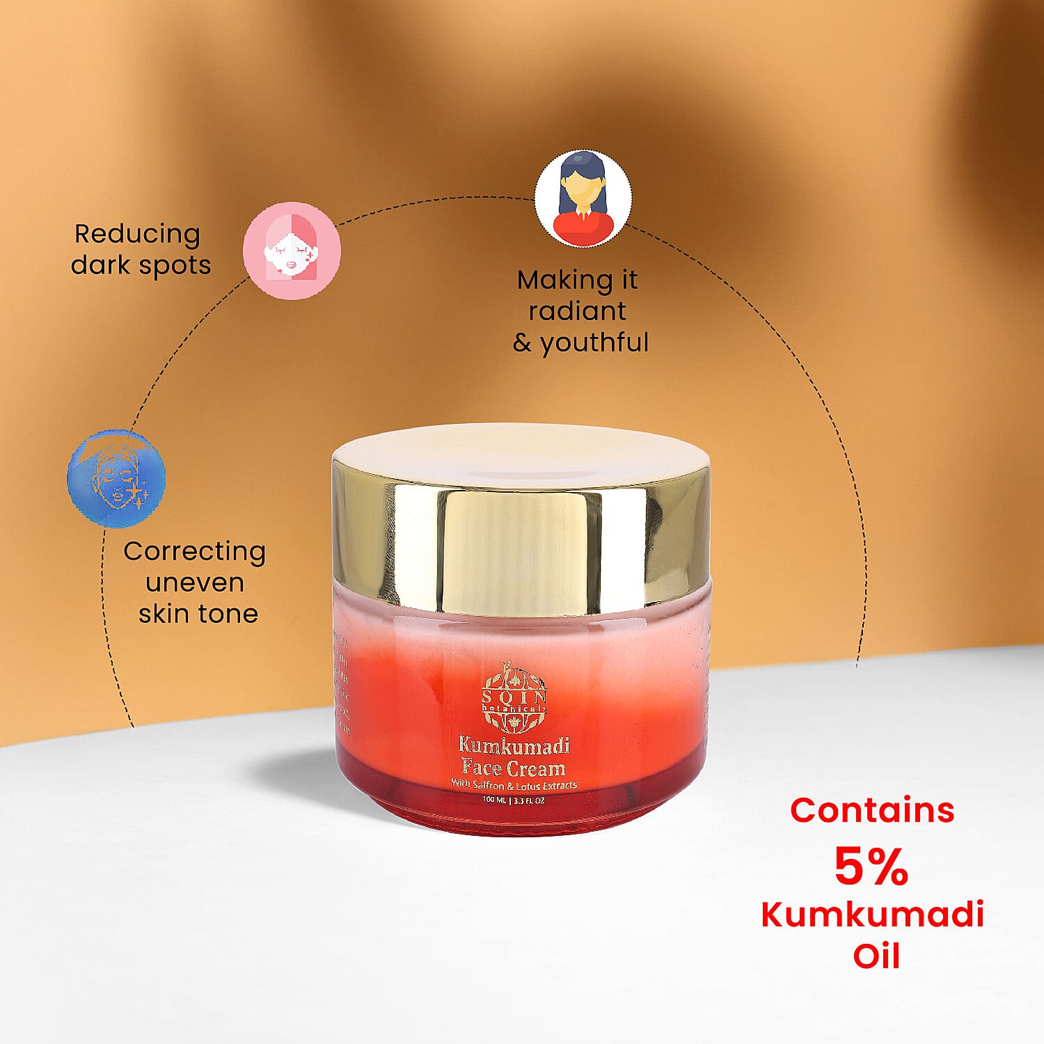 Kumkumadi Day Cream - 100ml