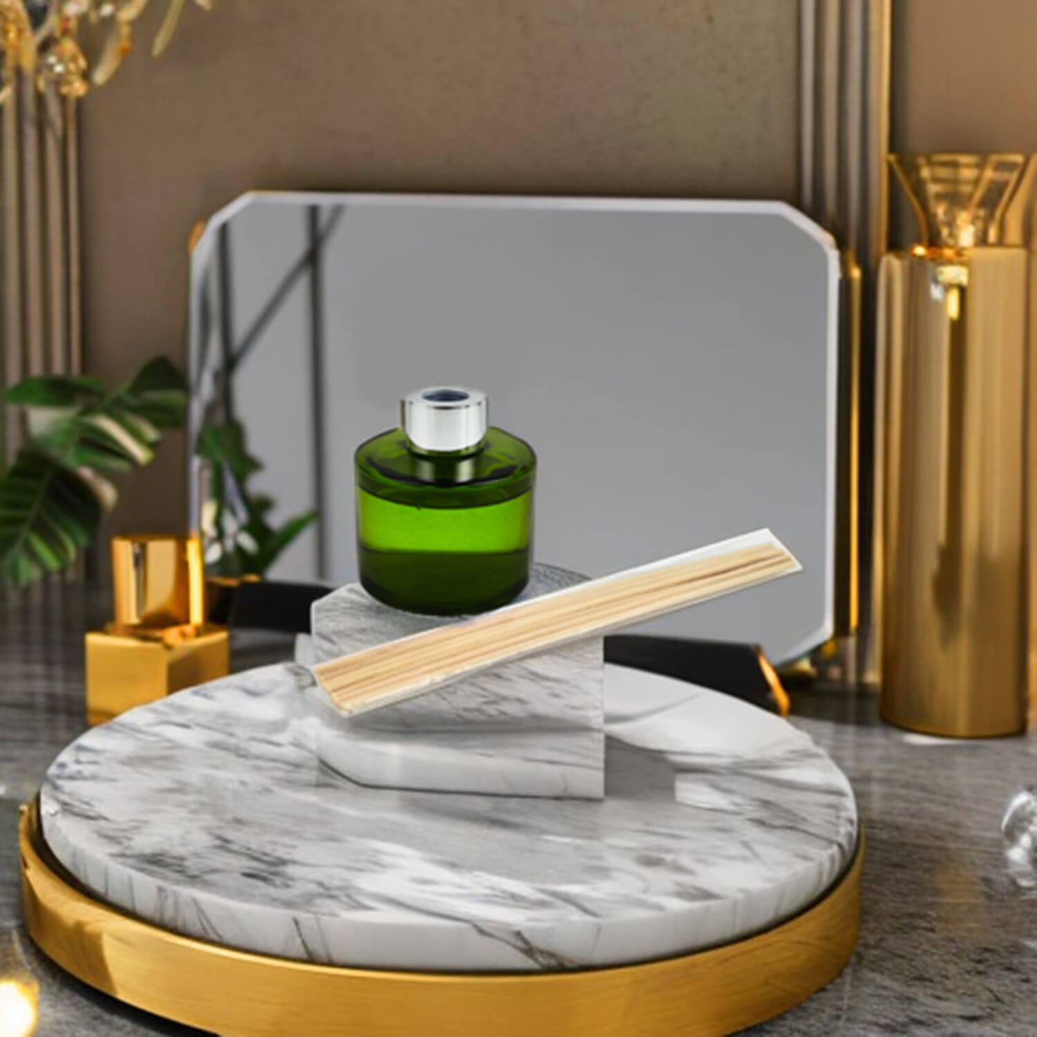 CloseOut - Reed Diffuser in Glass Jar with 7 Reeds Sticks (100ml) -  Eucalytus & Sage