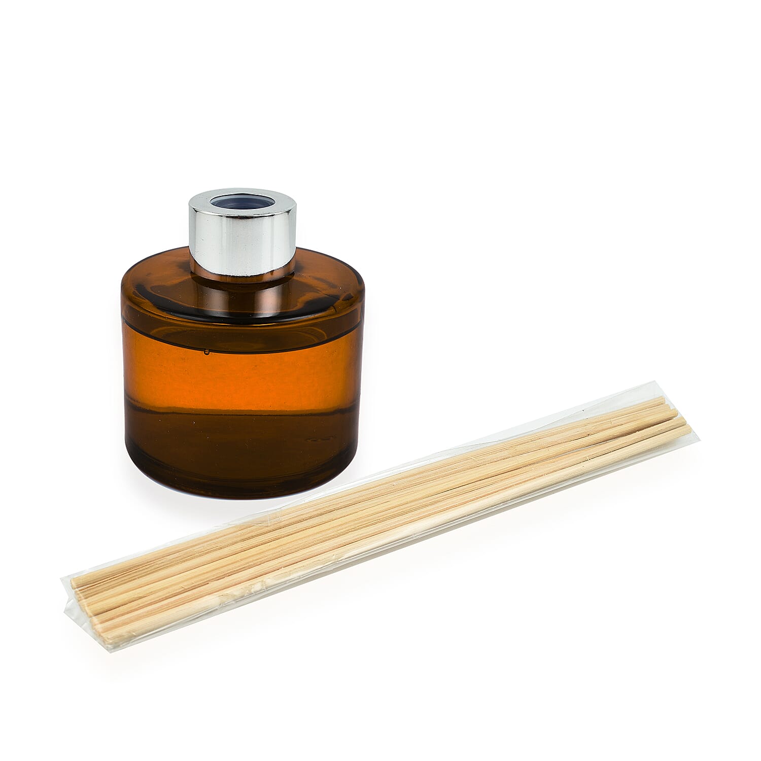 Reed Diffuser in Glass Jar with 7 Reeds Sticks (100ml) - Grapefruit - Honey