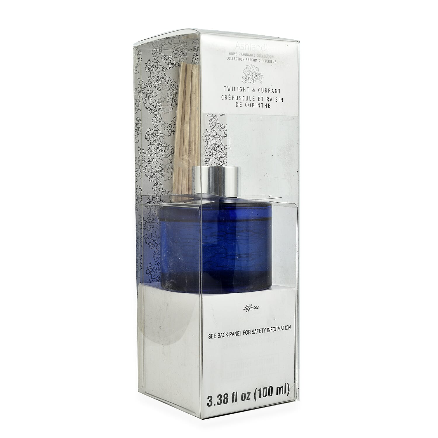 Reed Diffuser in Glass Jar with 7 Reeds Sticks (100ml) -  Twilight - Current
