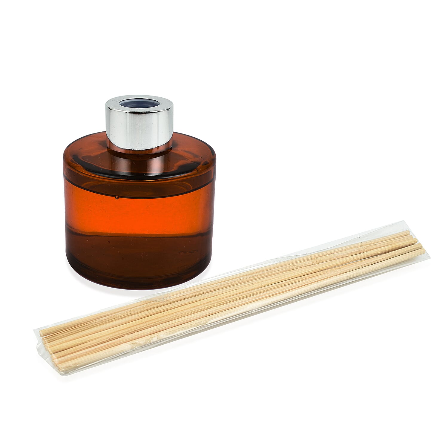 Reed Diffuser in Glass Jar with 7 Reeds Sticks (100ml) - Peony - Rose