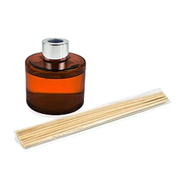 CloseOut - Reed Diffuser in Glass Jar with 7 Reeds Sticks (100ml) -  Eucalytus & Sage