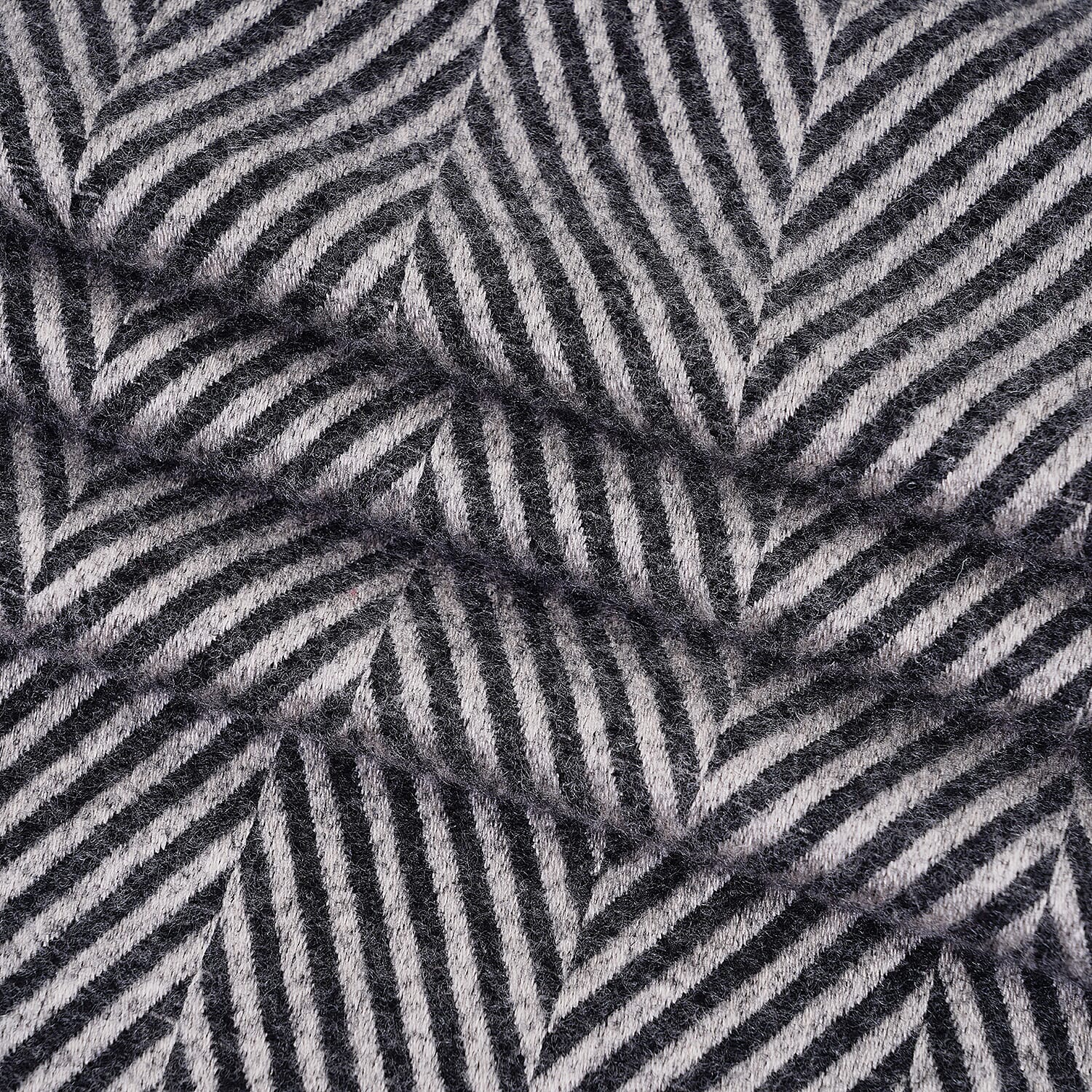 Closeout Deal New Arrival Leopard Print Fluffy Scarf (One Size 185x67 cm) - Black