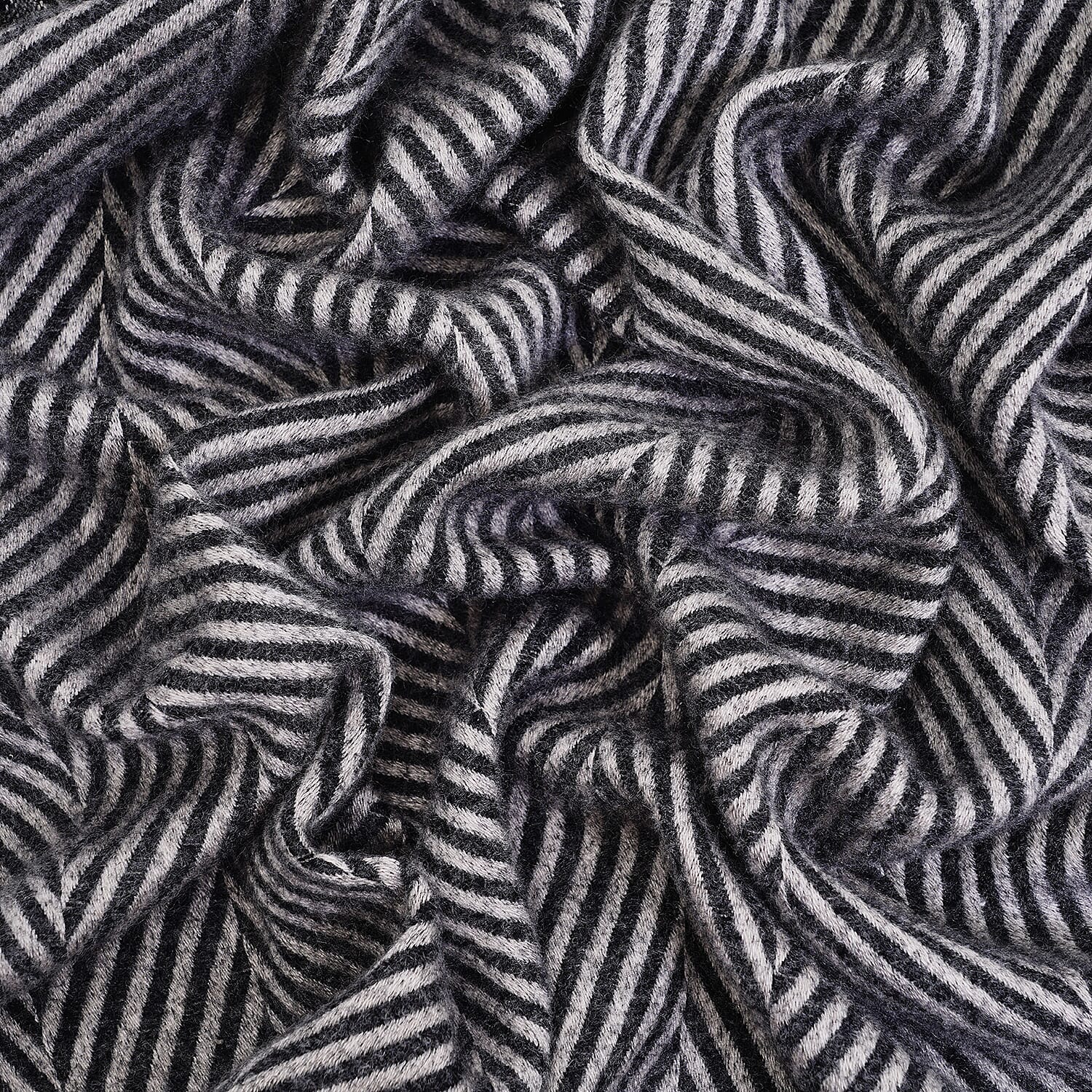 Closeout Deal New Arrival Leopard Print Fluffy Scarf (One Size 185x67 cm) - Black