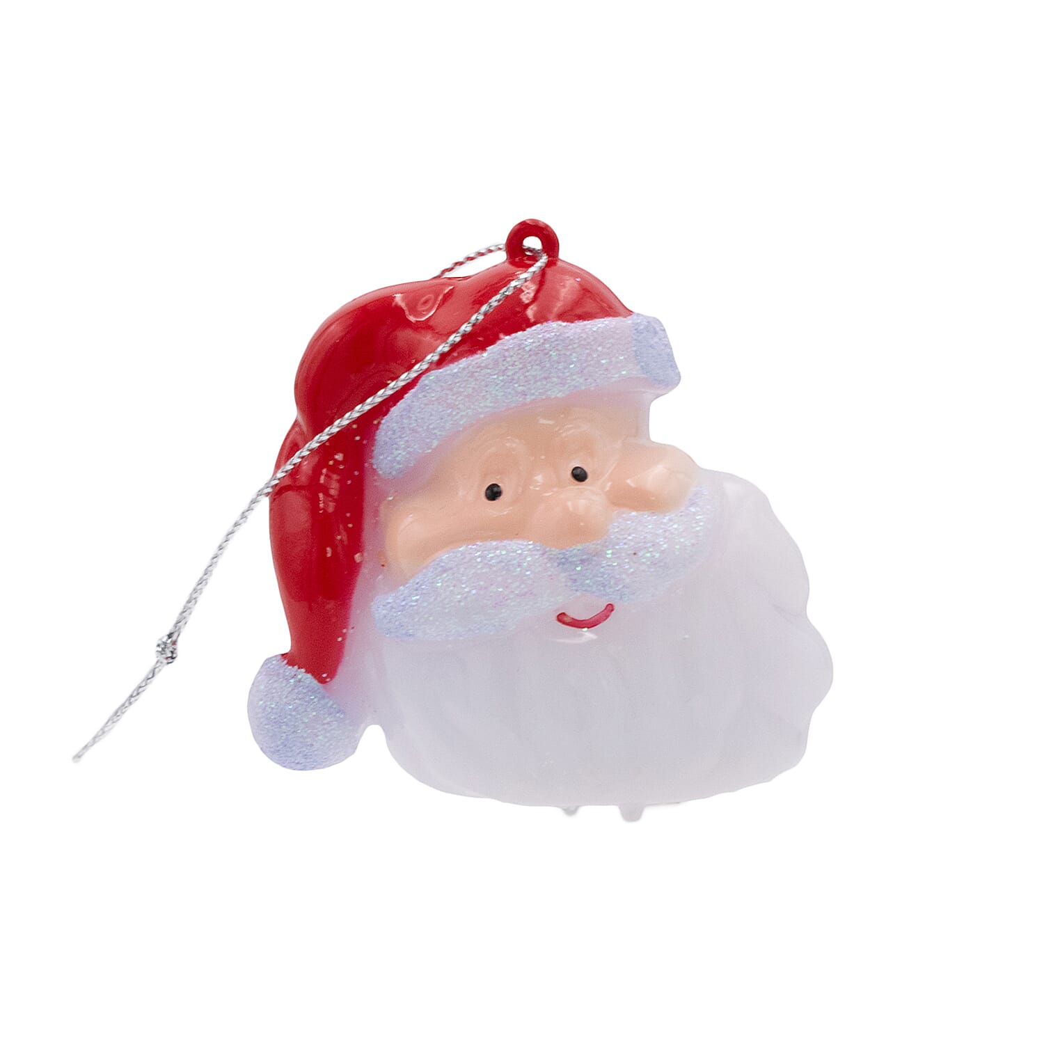 Set of 3 Light up Novelty Fun Christmas Characters (Battery Operated) - Red & White