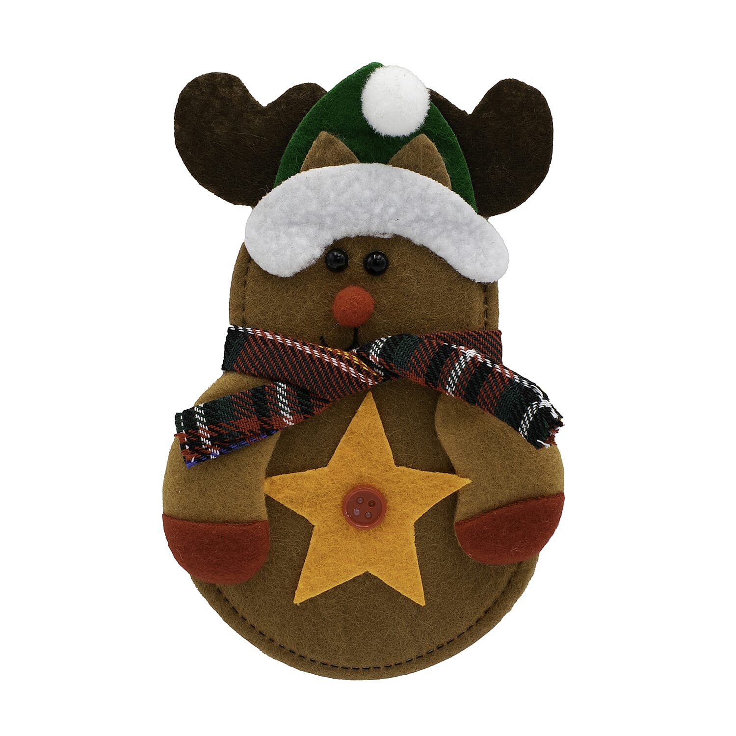 Pack of 4 Christmas Cutlery Cover (Size 13x10 cm) - Multi Pack of 4 Christmas Cutlery Cover (Size 13x10 cm) - Multi