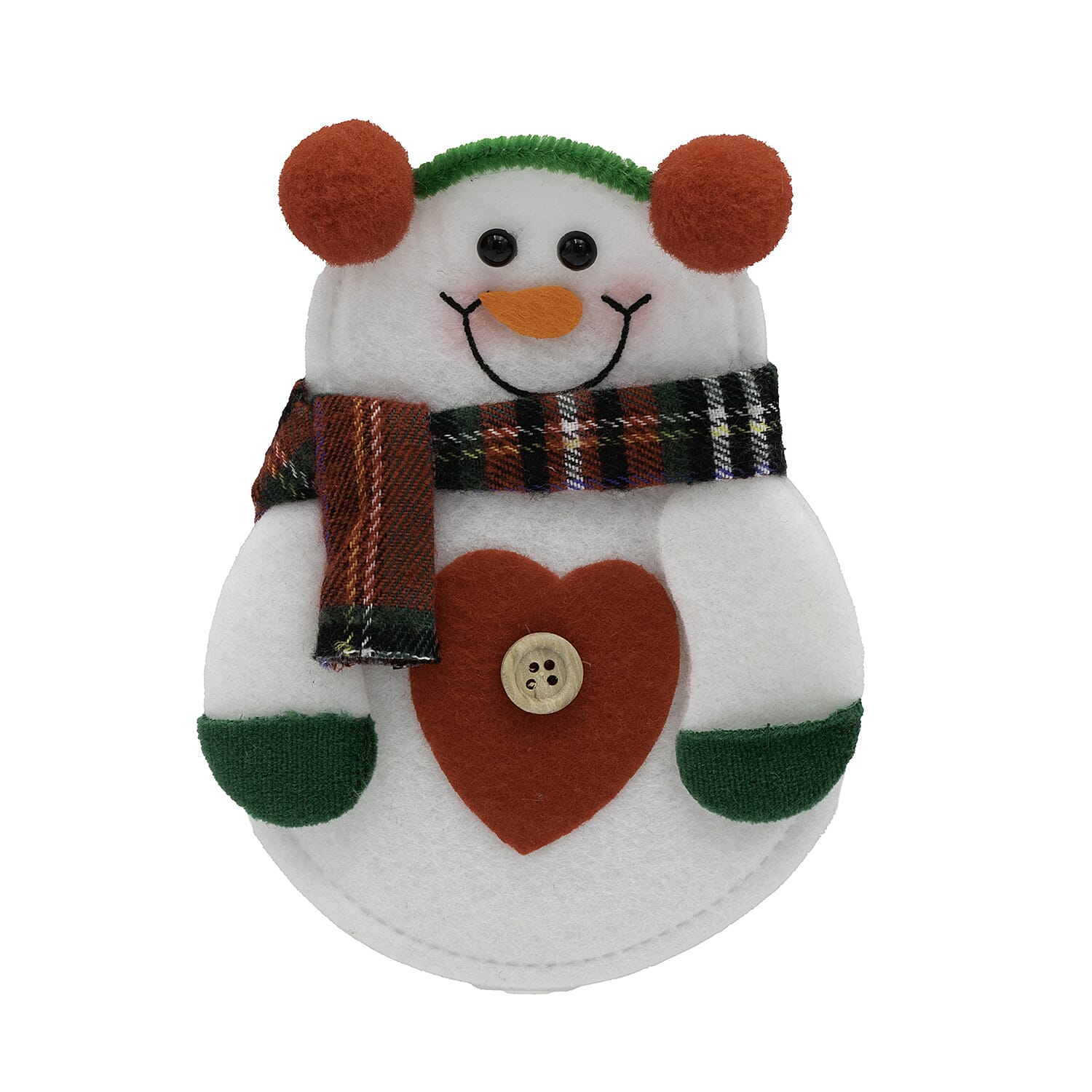 Pack of 4 Christmas Cutlery Cover (Size 13x10 cm) - Multi Pack of 4 Christmas Cutlery Cover (Size 13x10 cm) - Multi