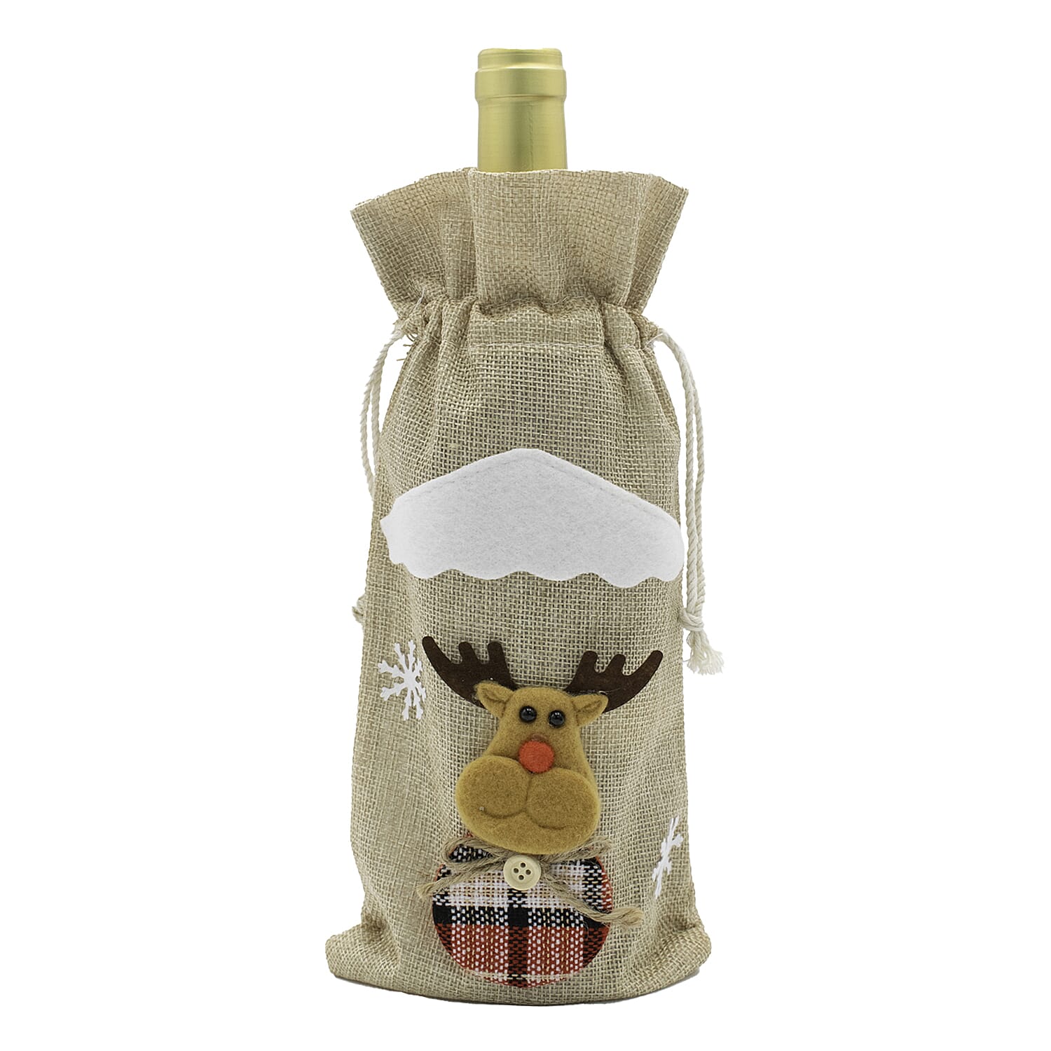 Set of 3 Christmas Novelty Gift Bag (Size 30x14 cm) - Multi