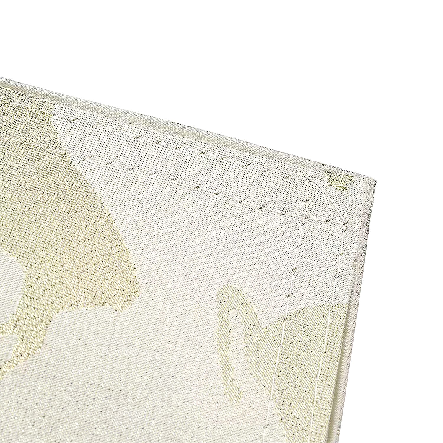 Poinsettia Table Runner (Size 190x31cm) - Gold