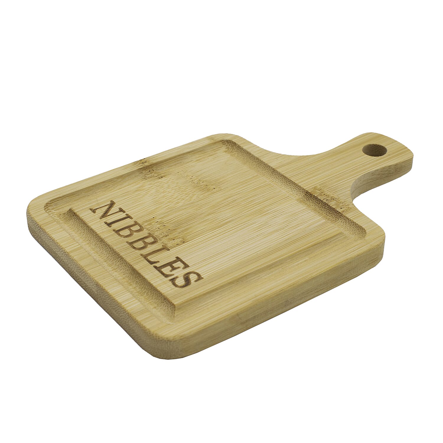 NIBBLES 5 Piece Paddle Serving Board - Wood