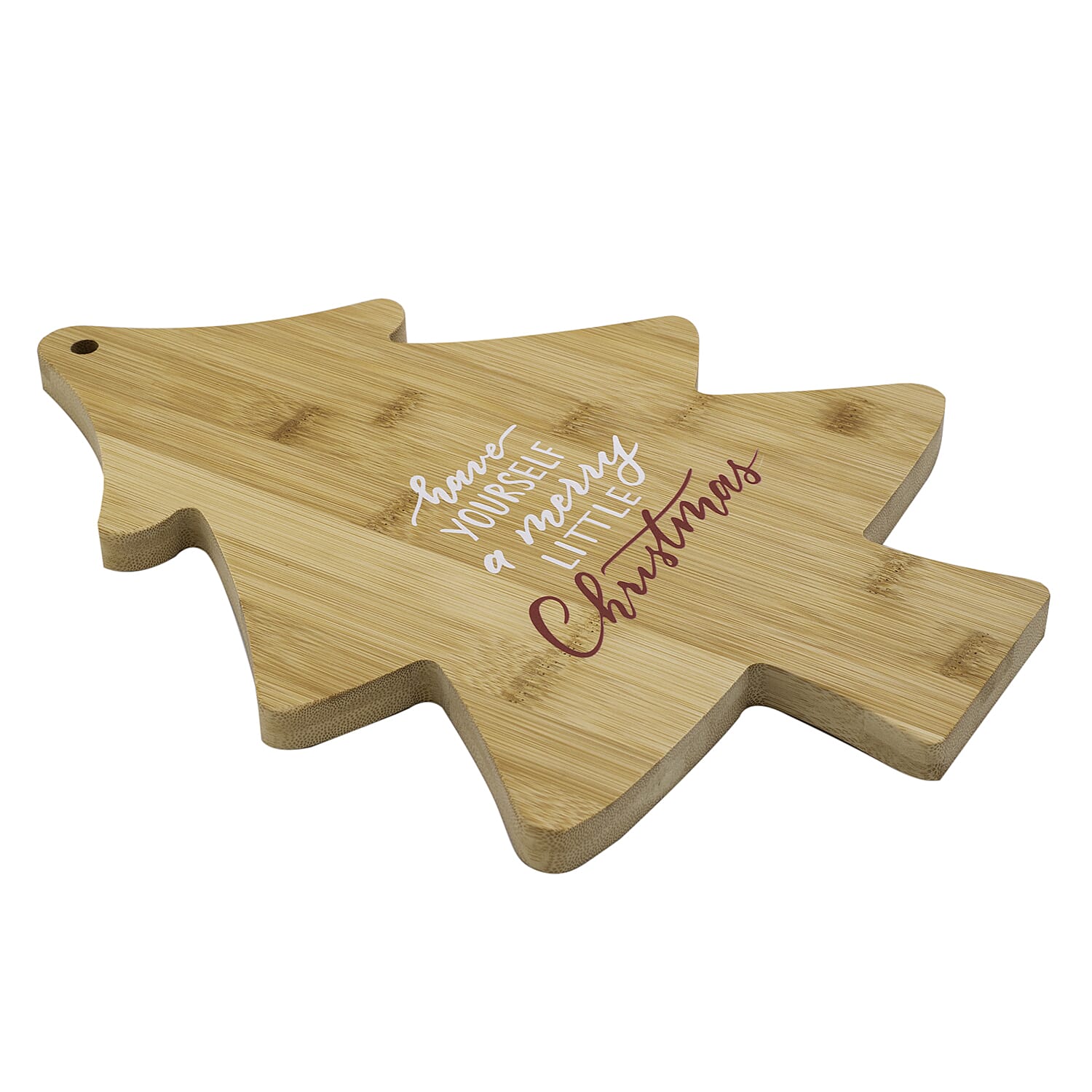 Tree Shaped Bamboo Serving Board (Size 33 x 24 cm) - Wood