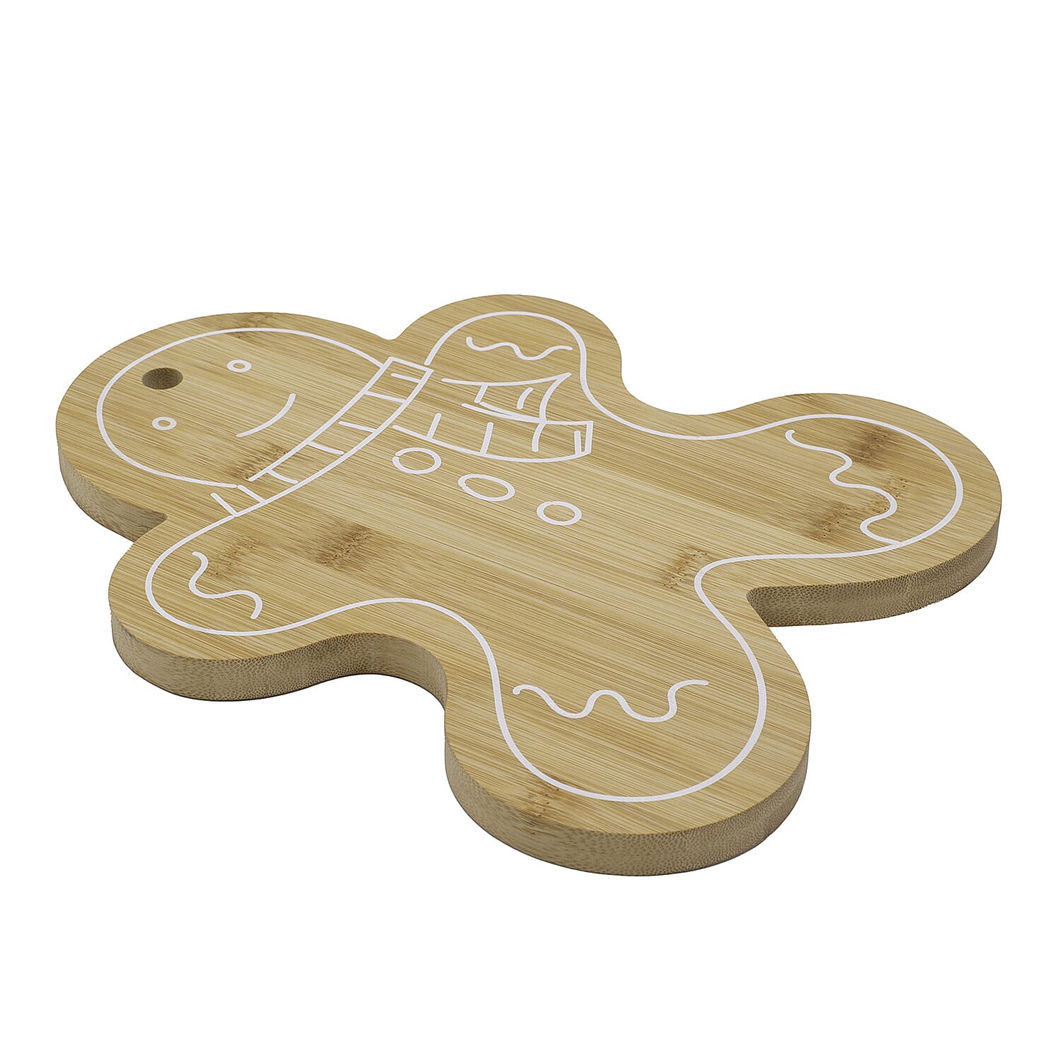 Gingerbread Bamboo Serving Board (Size 24x30 cm)