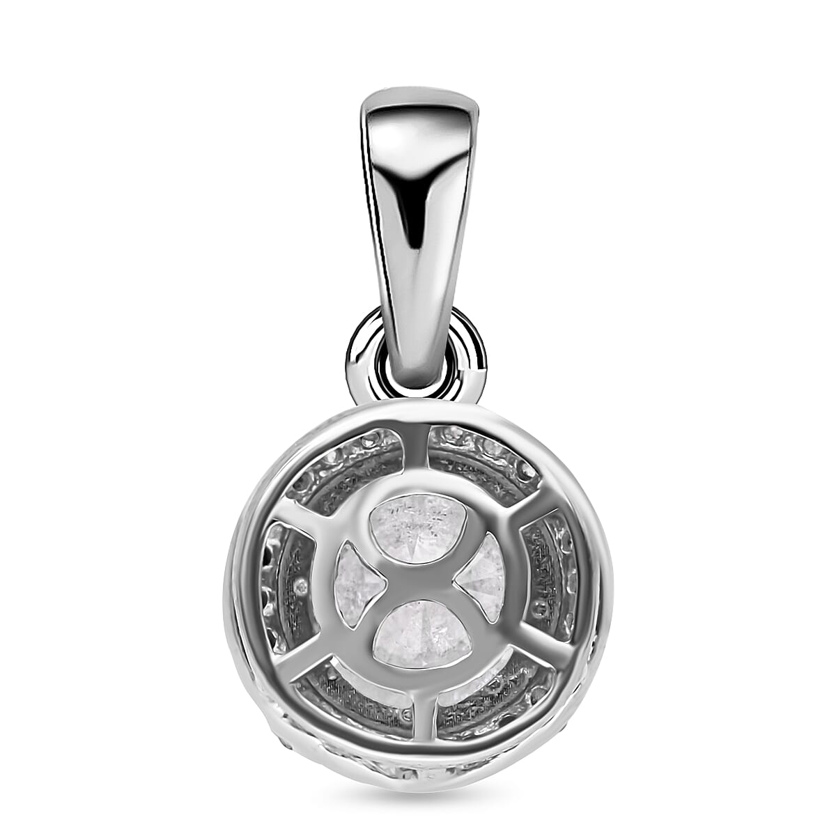 First Time Ever - 14K White Gold Certified and Appraised SGL Diamond (I1-I2-G-H) Pendant  2.00 Ct
