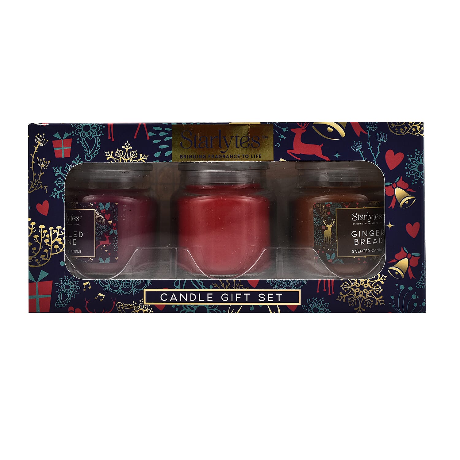 Pack of 3 Starlytes Christmas Gift Set 3x12 - 3oz