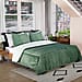 NEW - Sherpa Comforter & 2 Pillow Cases - Navy