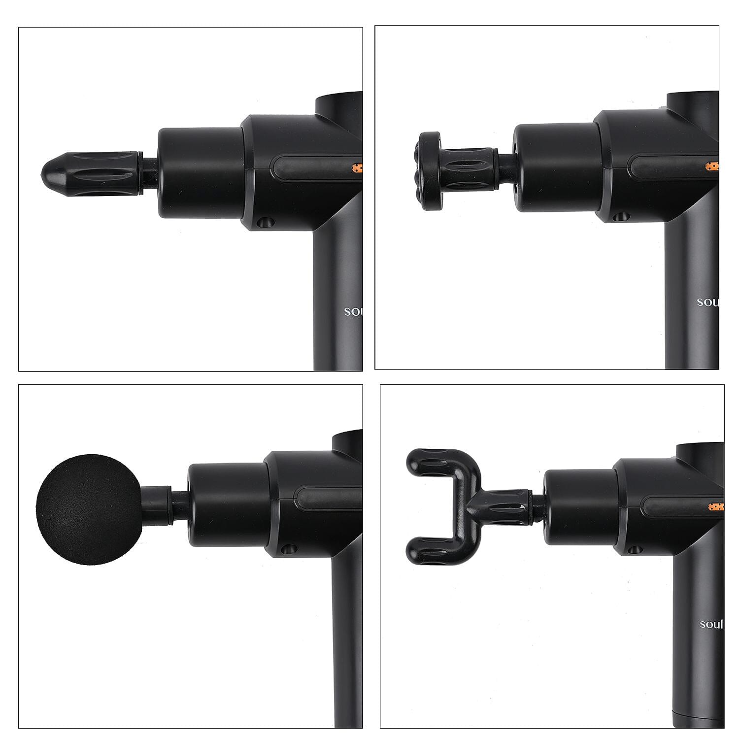 SoulSmart 6 Head Impact Massage Gun With Heating And Cooling