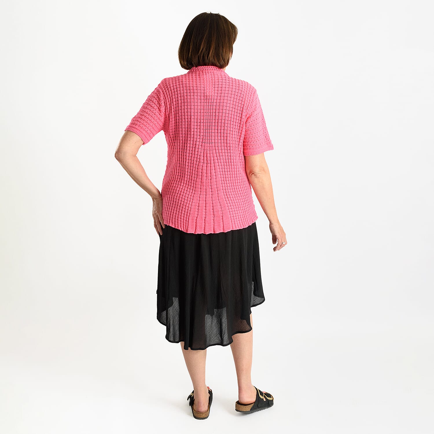 Pure And Natural Cotton Blended Bolero (One Size, 8-18)  - Light Green