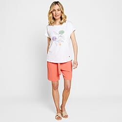 Emreco Tie Waist Shorts (Size 10) - Black