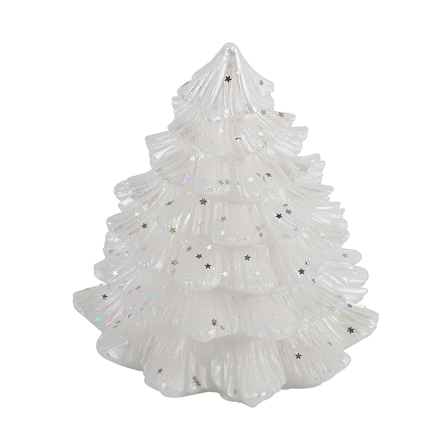 Set of 2 LED Candles with 6 Hrs Timer Function - White