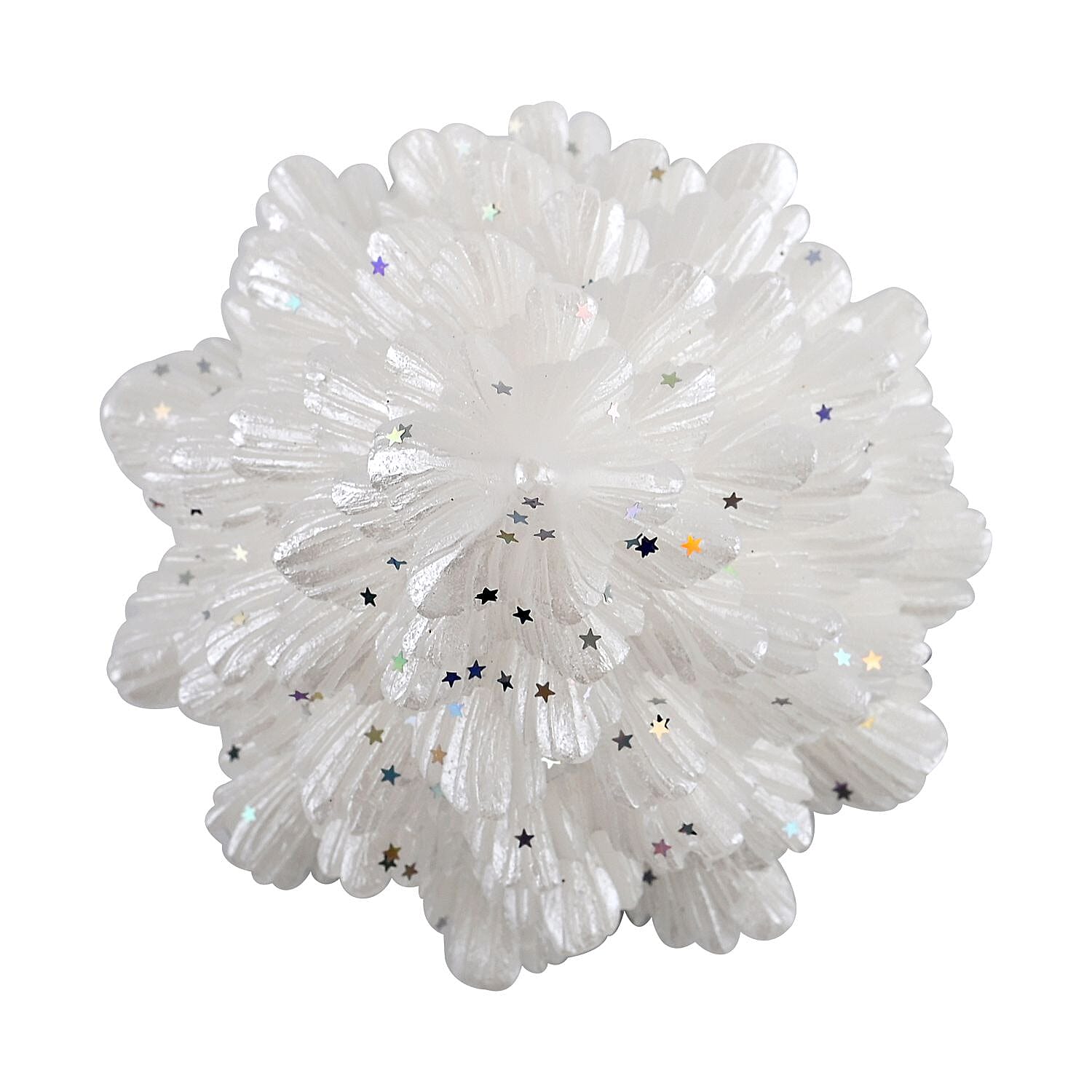 Set of 2 LED Candles with 6 Hrs Timer Function - White