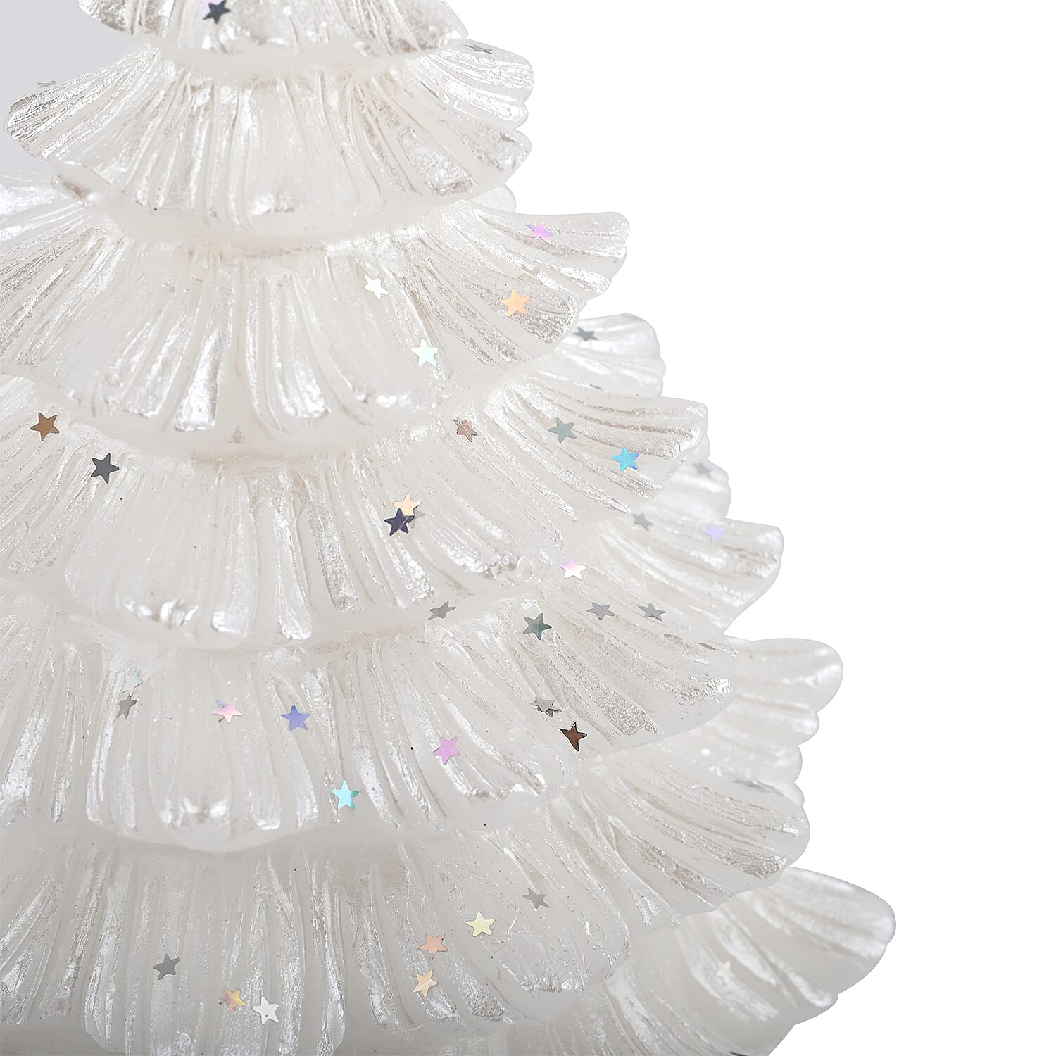 Set of 2 LED Candles with 6 Hrs Timer Function - White