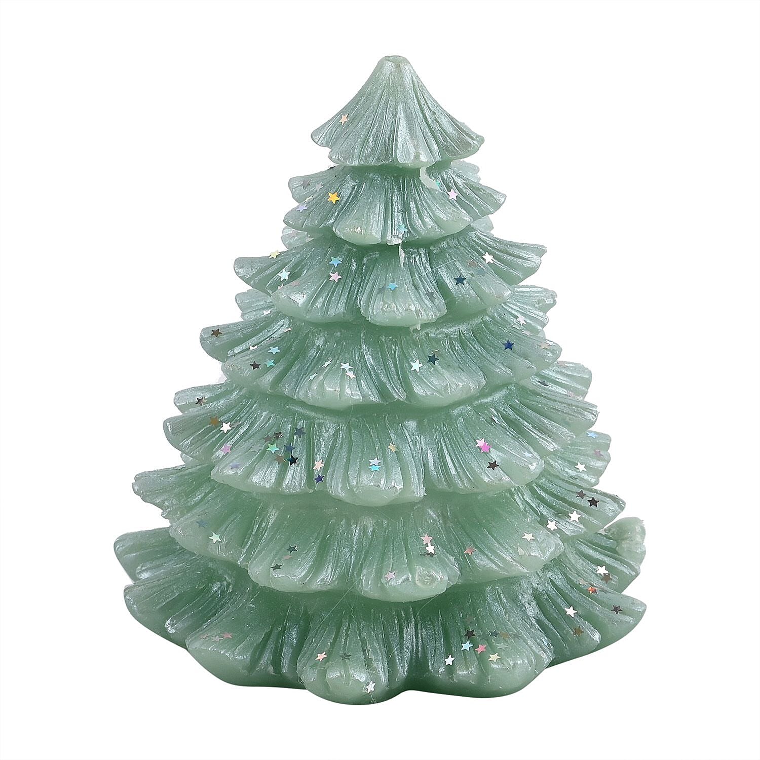 Set of 2 LED Candles with 6 Hrs Timer Function - Green