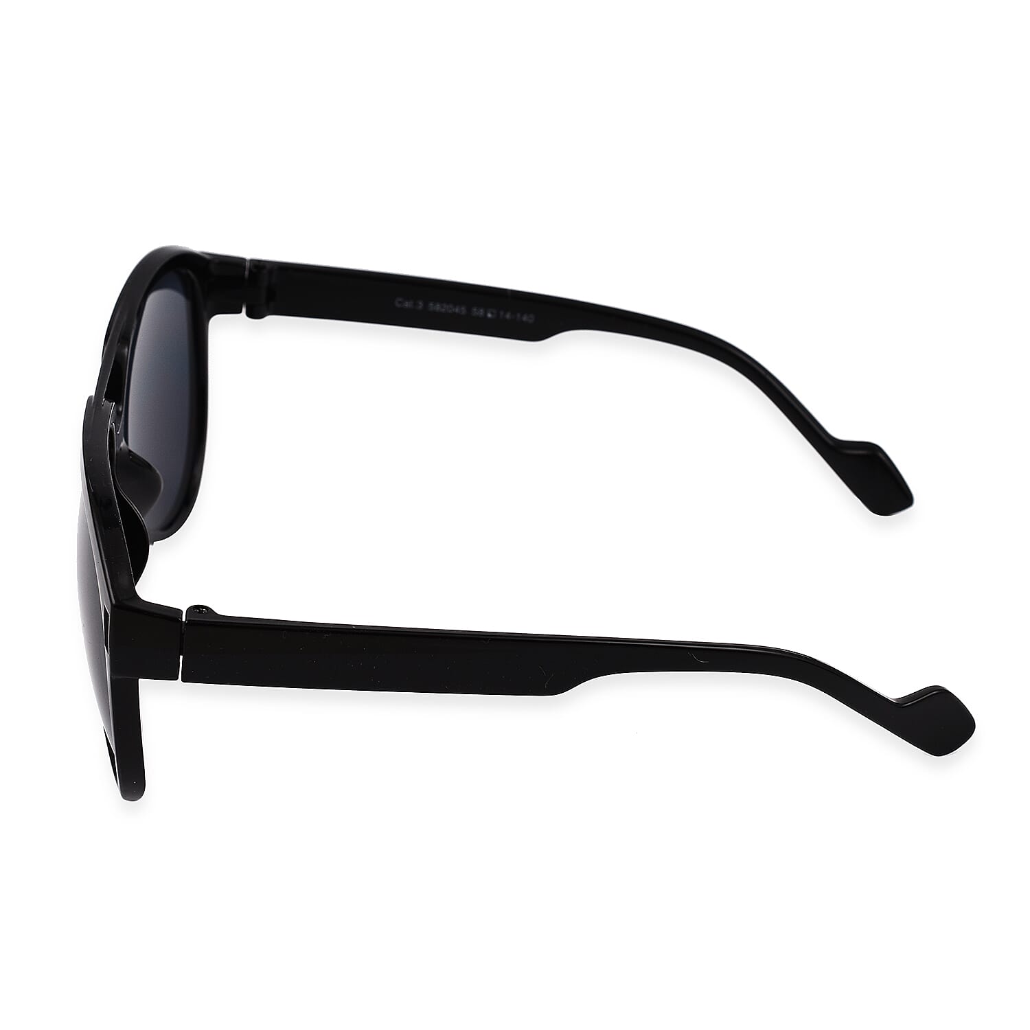 UV 400 Cat 3 Aviator Sunglasses - Black