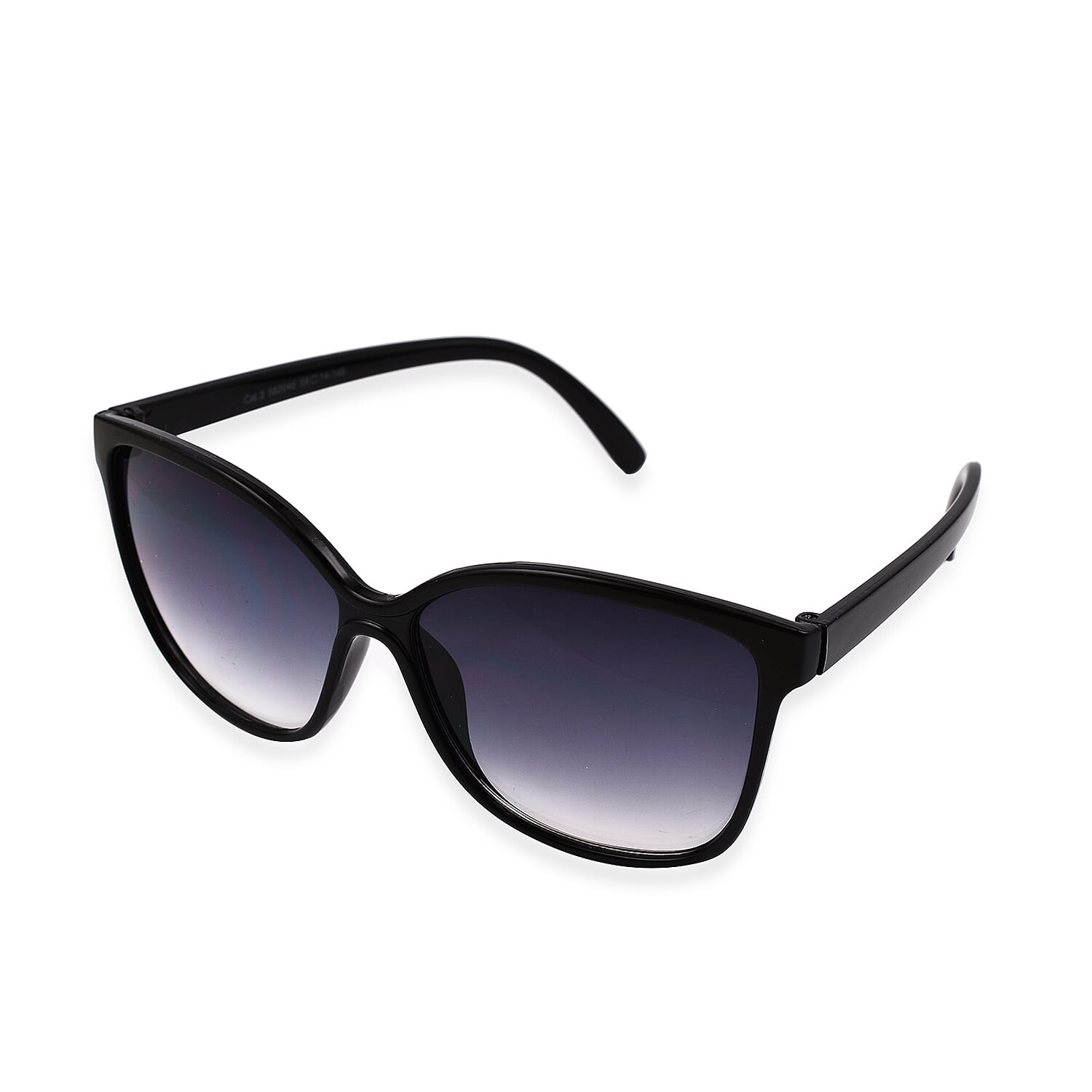 UV 400 Cat 3 Sunglasses Square - Black