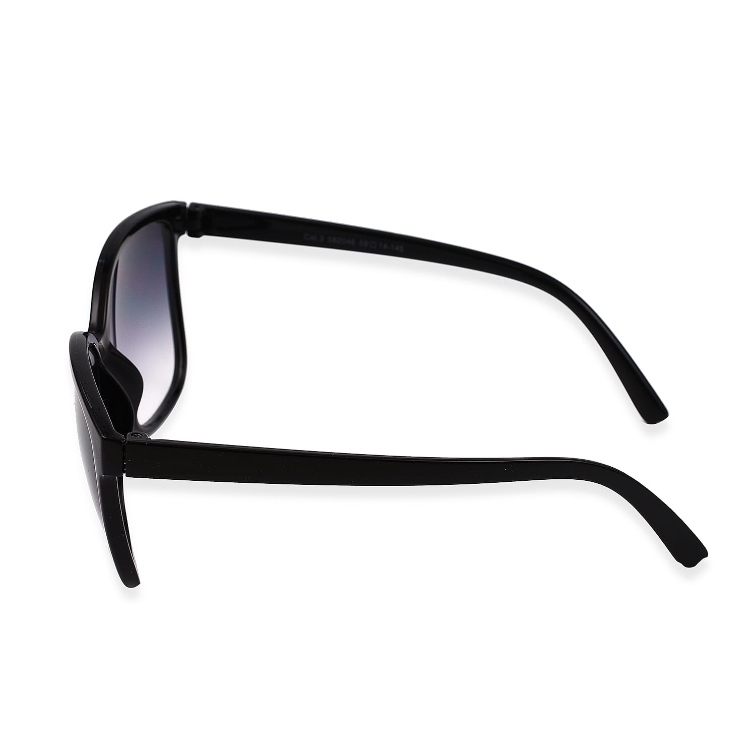 UV 400 Cat 3 Sunglasses Square - Black